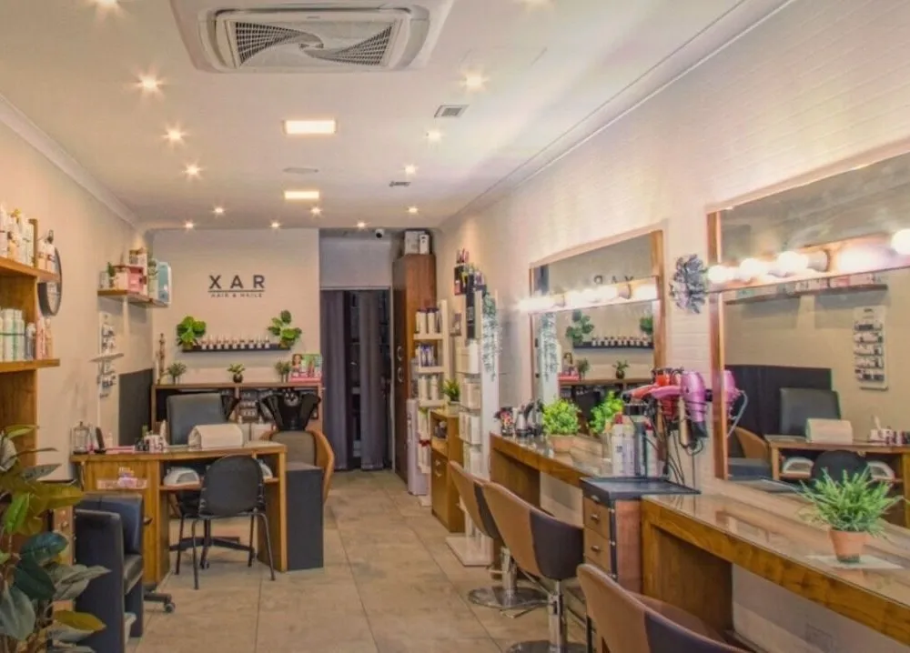 A finished blow-dry at XAR